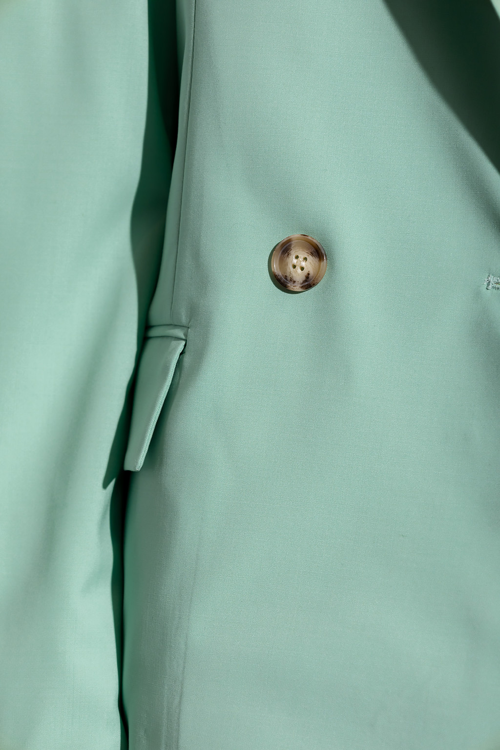 breasted blazer Victoria Beckham - Green Double